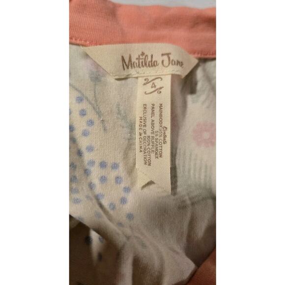 Matilda Jane‎ 4 Girls Yellow Sleeveless Floral Flower Wrap Dress - Picture 5 of 5